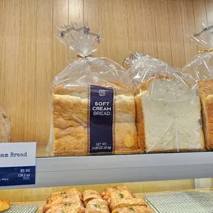 Soft Cream Bread ($6.99). 10/4/2024