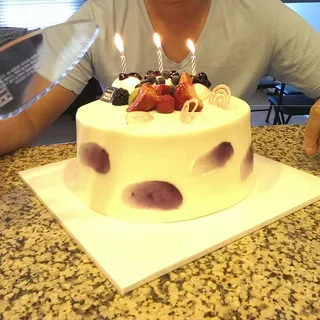 Blueberry Chiffon Cake