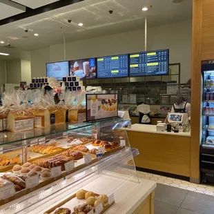 a view of a bakery