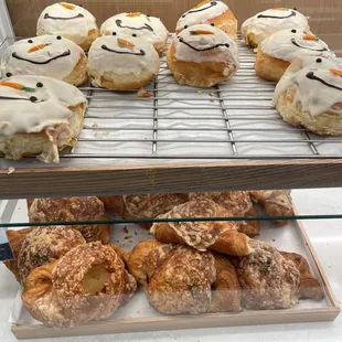 Snowman pastries!