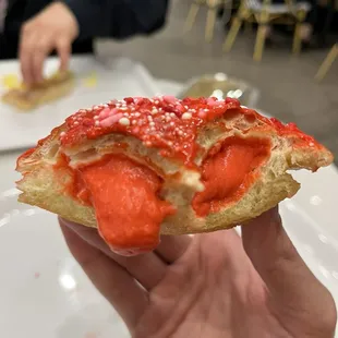 Valentine's King Cream Donut
