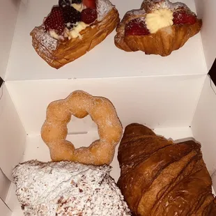 Pastries from Paris Baguette