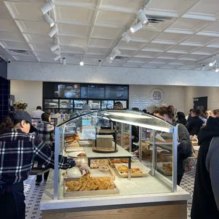 people in a bakery