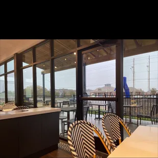 Outdoor seating