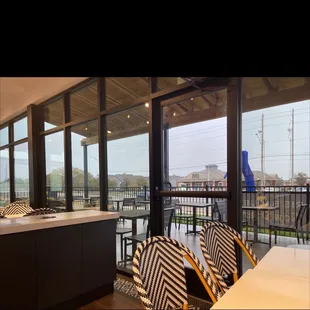 Outdoor seating