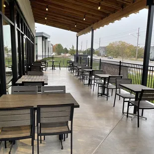 Outdoor seating