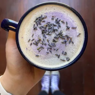 Lavender Bloom Latte