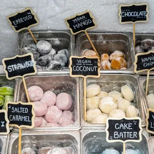 a variety of doughnuts