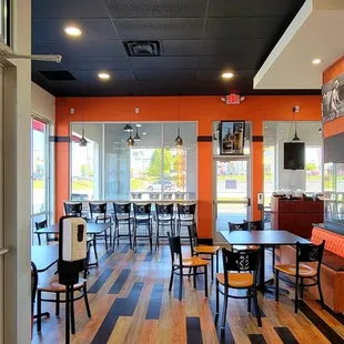 Really nice dining area