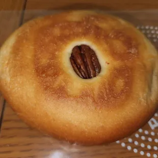 Red bean mochi bun