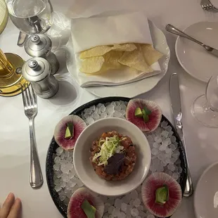 Appetizer - tuna tartar