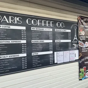 Paris coffee