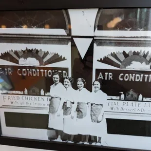 evidently, they were famous for their fried chicken back in the day. One of the first to have AC in this area