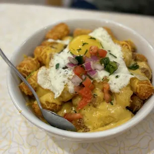 Loaded Breakfast Tots