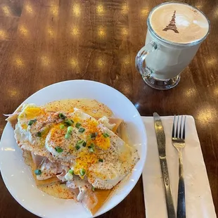 Salmon Benedict Crepe