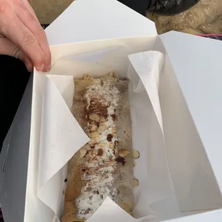Apricot Roasted Pear Crepe