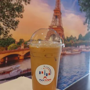 Fresh ice Thai Tea