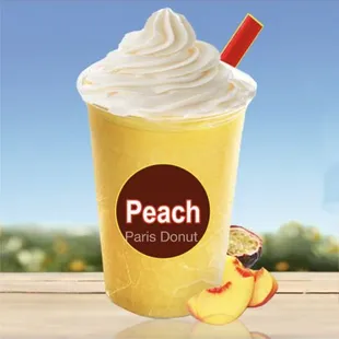 Peach smoothie