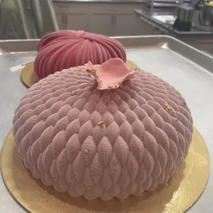 Pink lady Entremet