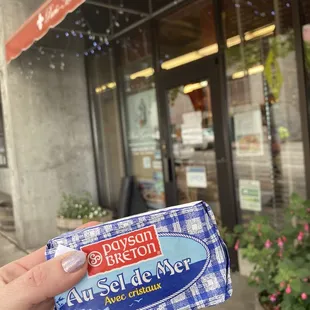 French Sea salt butter. If you can&apos;t go to Paris for your butter then go here!