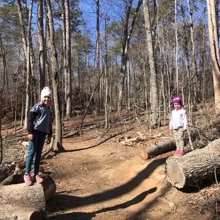 After fall storms, lots of climbing opportunities!