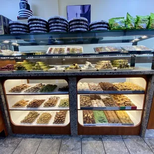 Huge variety of cookies