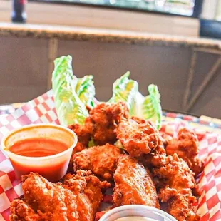 regular, buffalo, spicy, Cajun.. whatever your taste is, We got you.