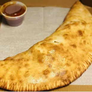 a close up of a pastry
