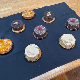 Eight desserts and each one was delicious!