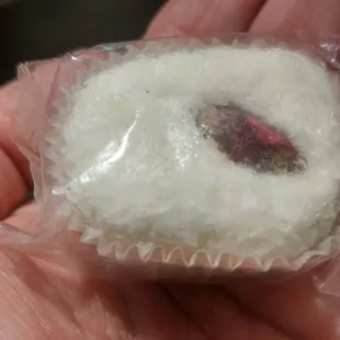 So good.  Coconut/Rose flavor with Pistachio