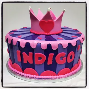 A princess cake for a 5 year old!