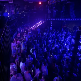How packed it can be on any given night.