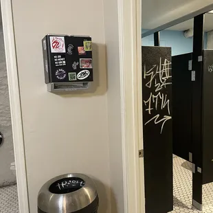 A couple of the washrooms