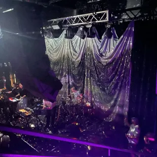 Stage view from upstairs
