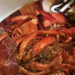 Look at how much of that gritty powder is thrown on this!