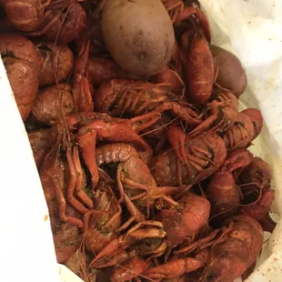 Spicy crawfish