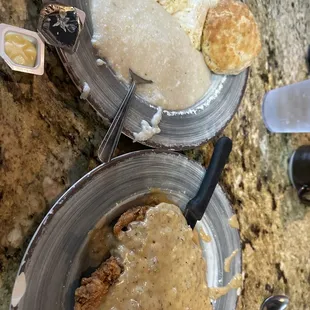 Chicken fried chicken meal - enough to feed 2 people!