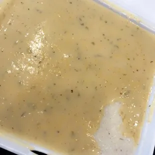 Cheesy Shrimp &amp; Grits. Best grits in town!