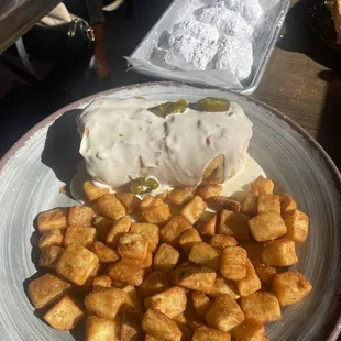 Chimichanga Style Breakfast Burrito