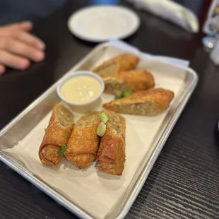 Boudin Eggrolls