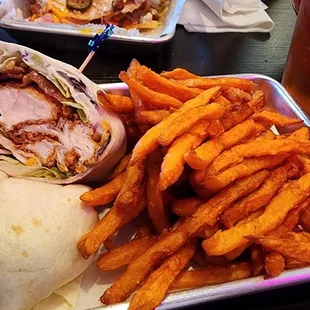 Fried Chicken Wrap