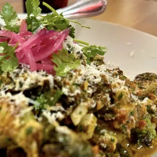 Crispy Brussels Sprouts appetizer is a must-try.