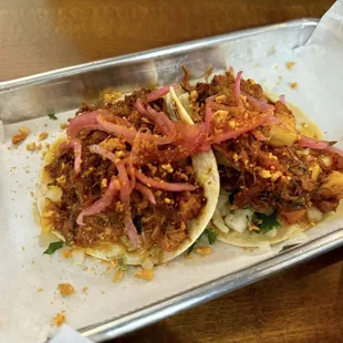 Al Pastor on flour, very delicious!