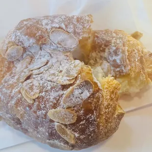 Amazing almond croissant