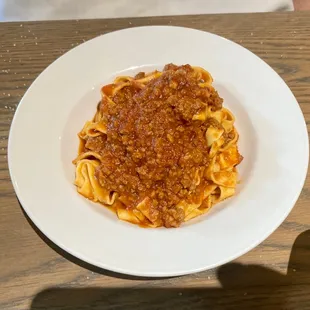 Tagliatelle Ragu