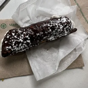 Chocolate cannoli