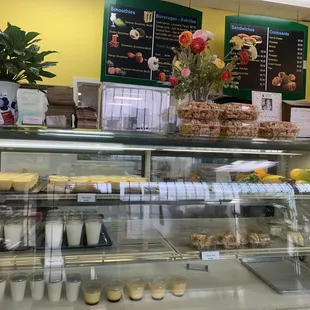 a view of the counter