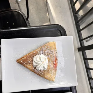 Cream Cheese Raspberry Crepe