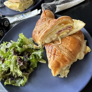 Ham, Bacon, Eggs, Cheese Omelette