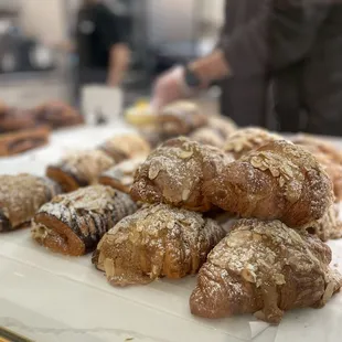 Almond &amp; chocolate croissant